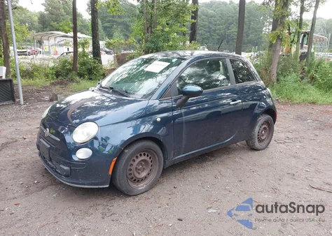 2013 Fiat 500 Pop from USA, damaged, VIN 3C3CFFAR9DT713309